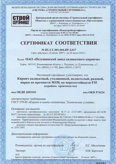 Сертификат 1